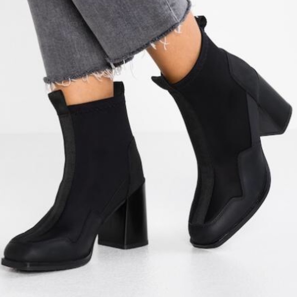 G-Star neoprene heeled boots